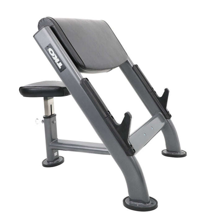 TKO Strength Preacher Curl Bench in Graphite 867PB-B