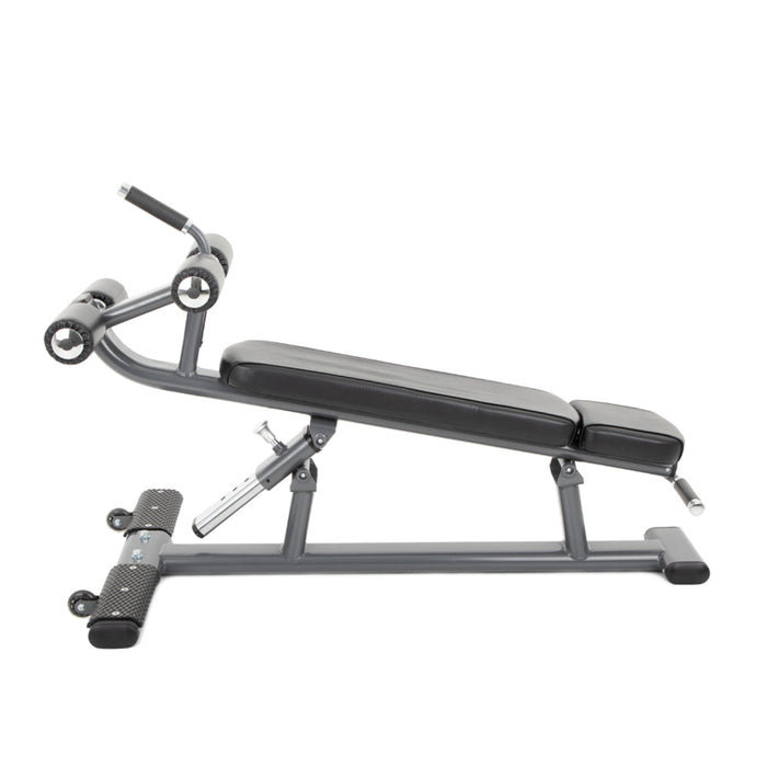 TKO Strength Commercial Ab/Crunch Bench in Graphite 875CB