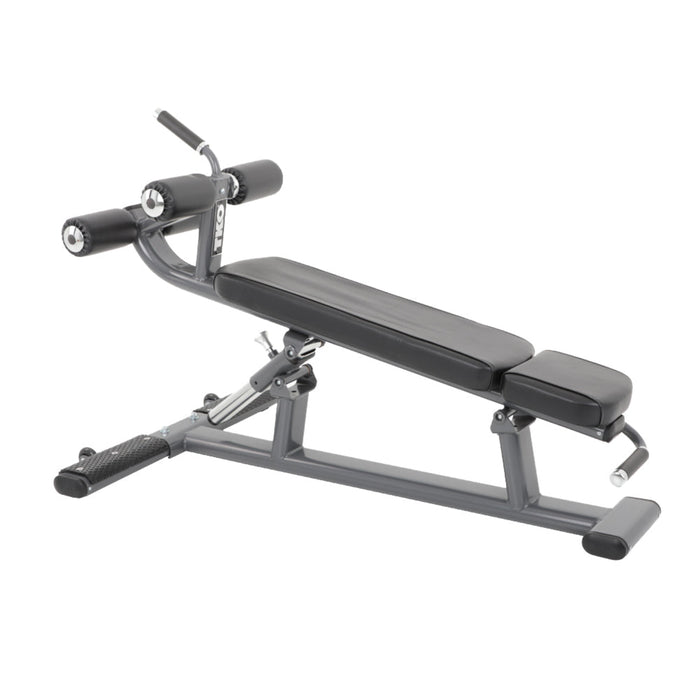 TKO Strength Commercial Ab/Crunch Bench in Graphite 875CB