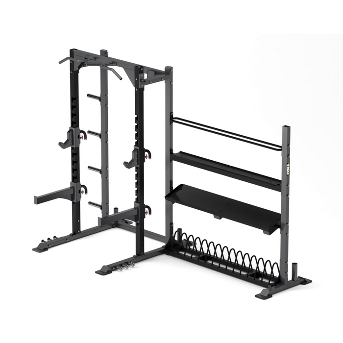 TKO Strength Half Rack with Storage 921HR-STRG