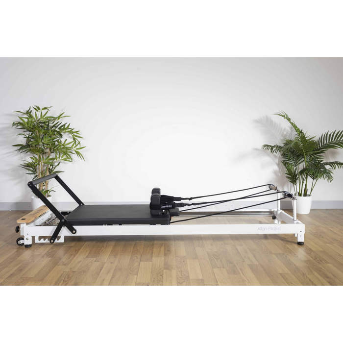 Align Pilates R8-Pro Pilates Reformer in White