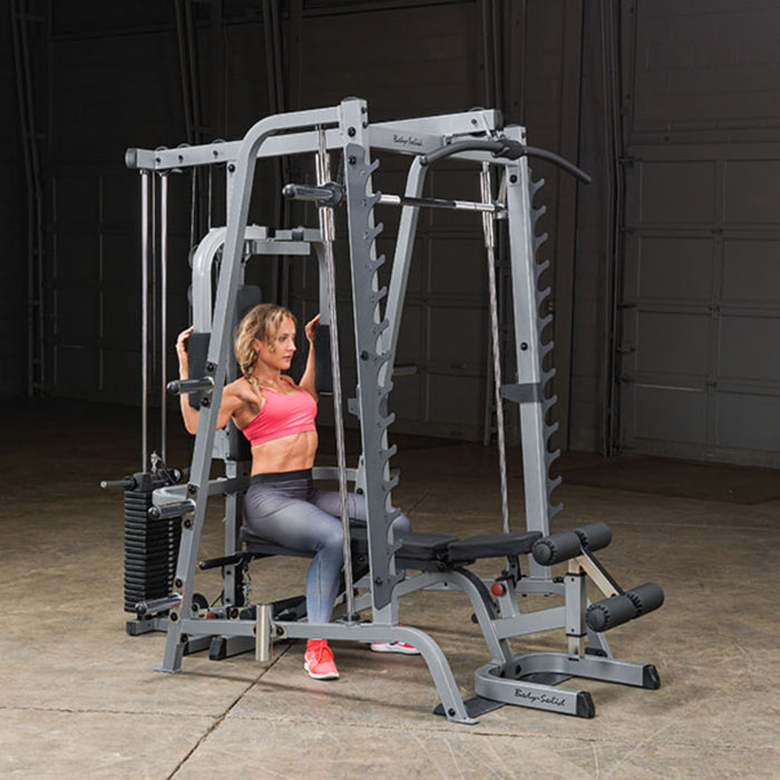 Body Solid Series 7 Smith Machine Gym GS348QP4