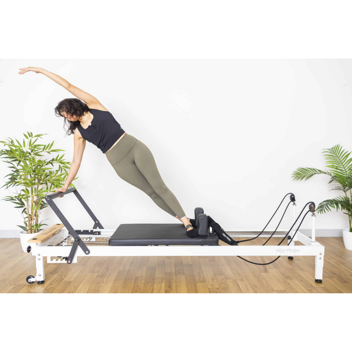 Align Pilates R8-Pro Pilates Reformer in White